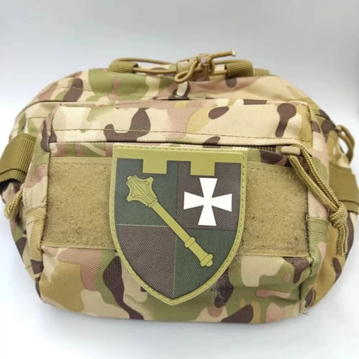 Шеврон Региональное управление Сил ТрО Запад Вооруженных Сил Украины олива