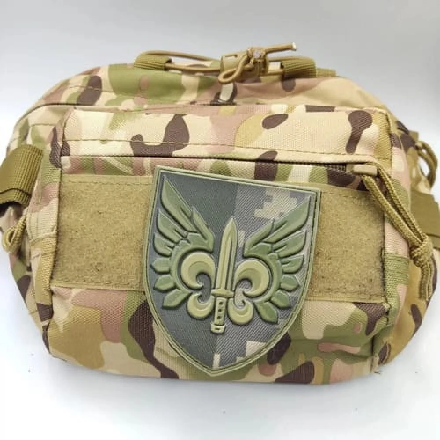 Шеврон ЗСУ 132 окремий розвідувальний батальйон піксель