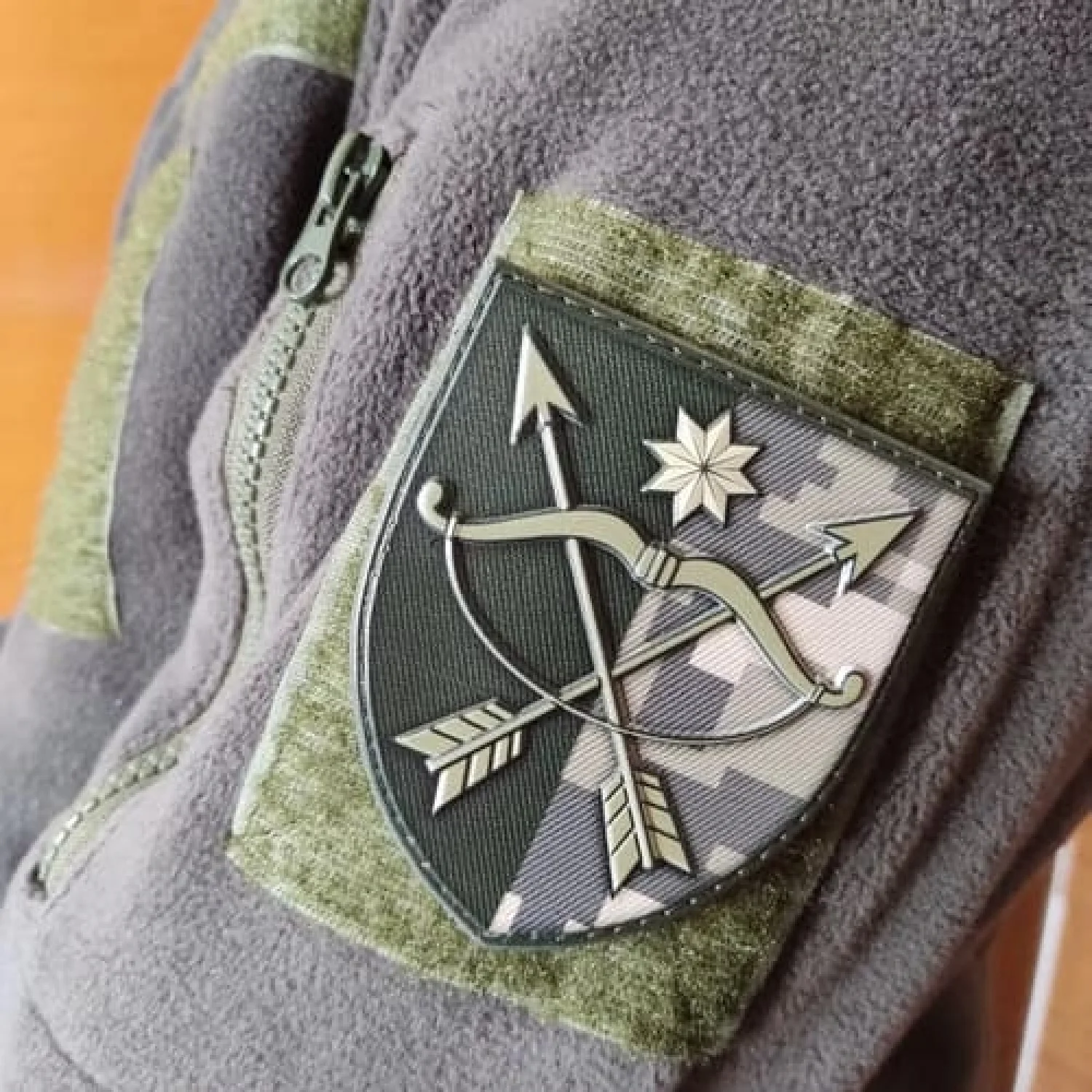 Шеврон ВСУ 23 отдельная механизированная бригада пиксель