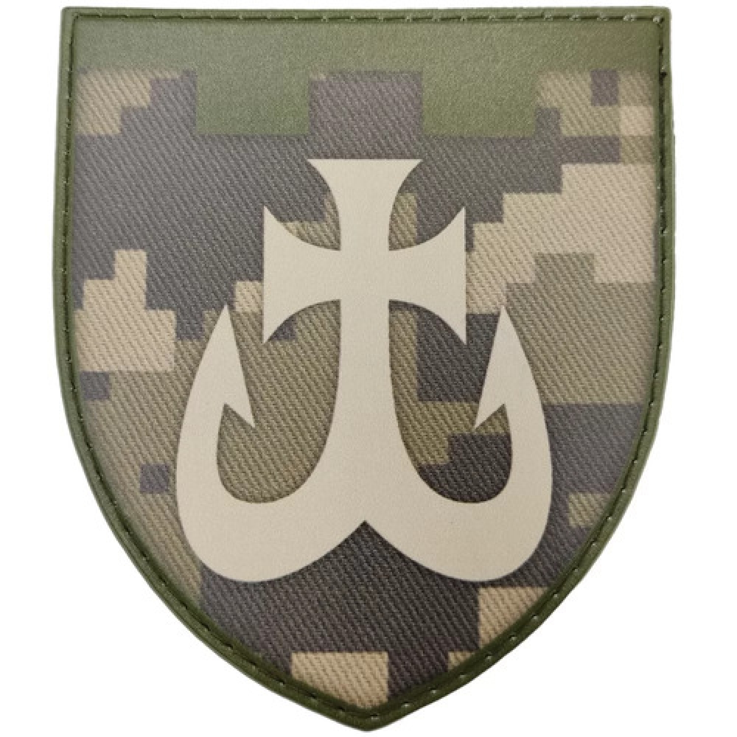 Шеврон ТрО 120 бригады ВСУ Винница пиксель