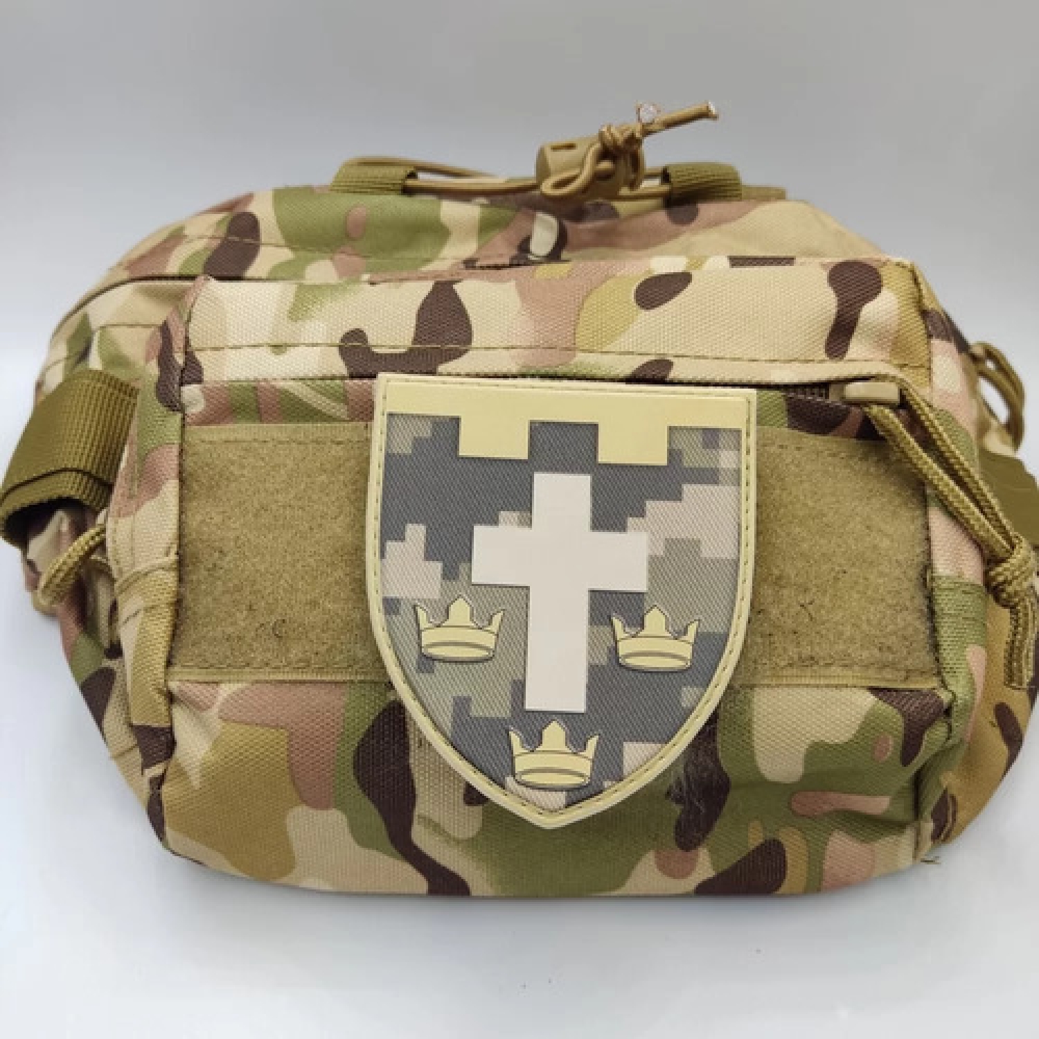 Шеврон ТрО 124 бригады ВСУ Херсон пиксель