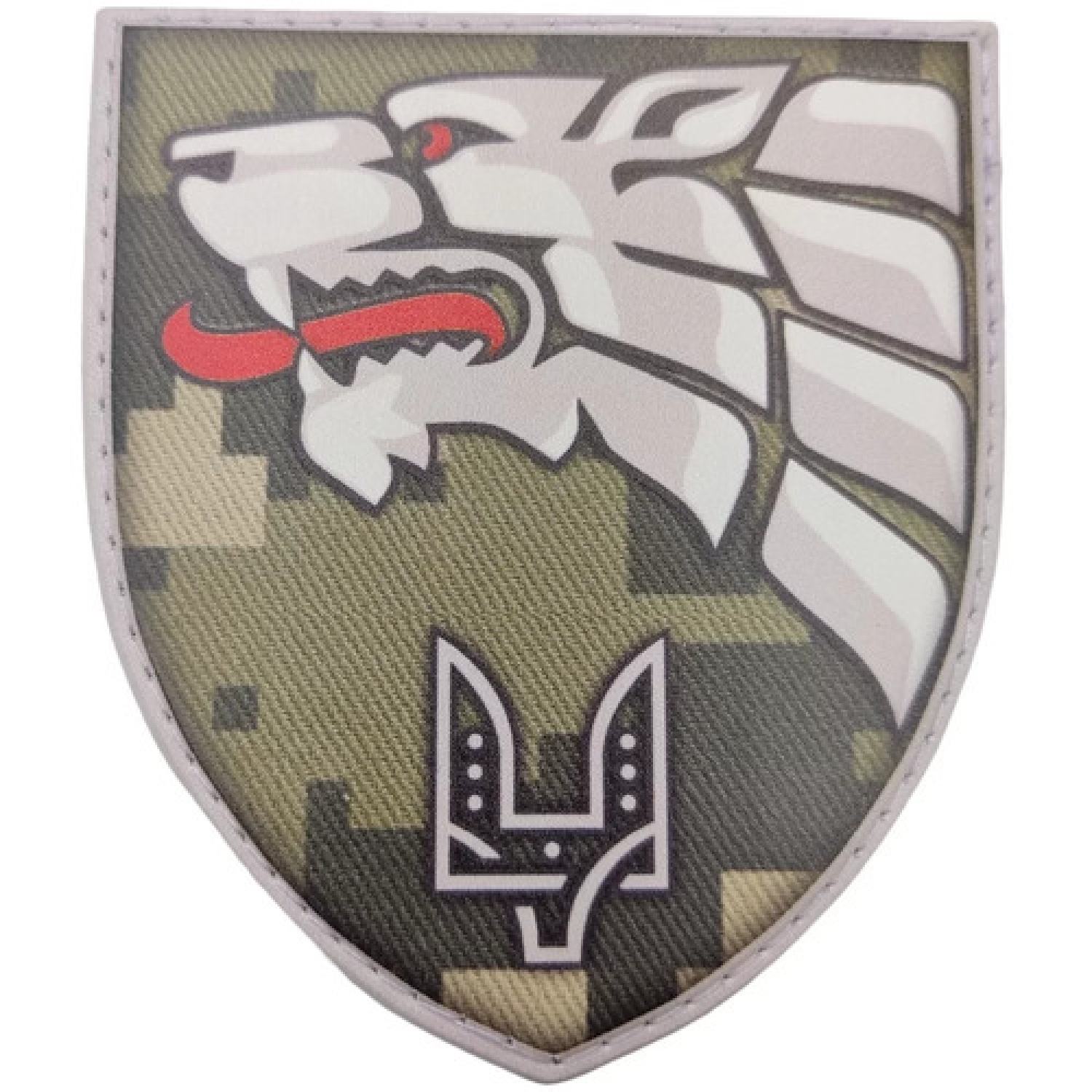 Шеврон ЗСУ 142-й навчальний центр ССО піксель