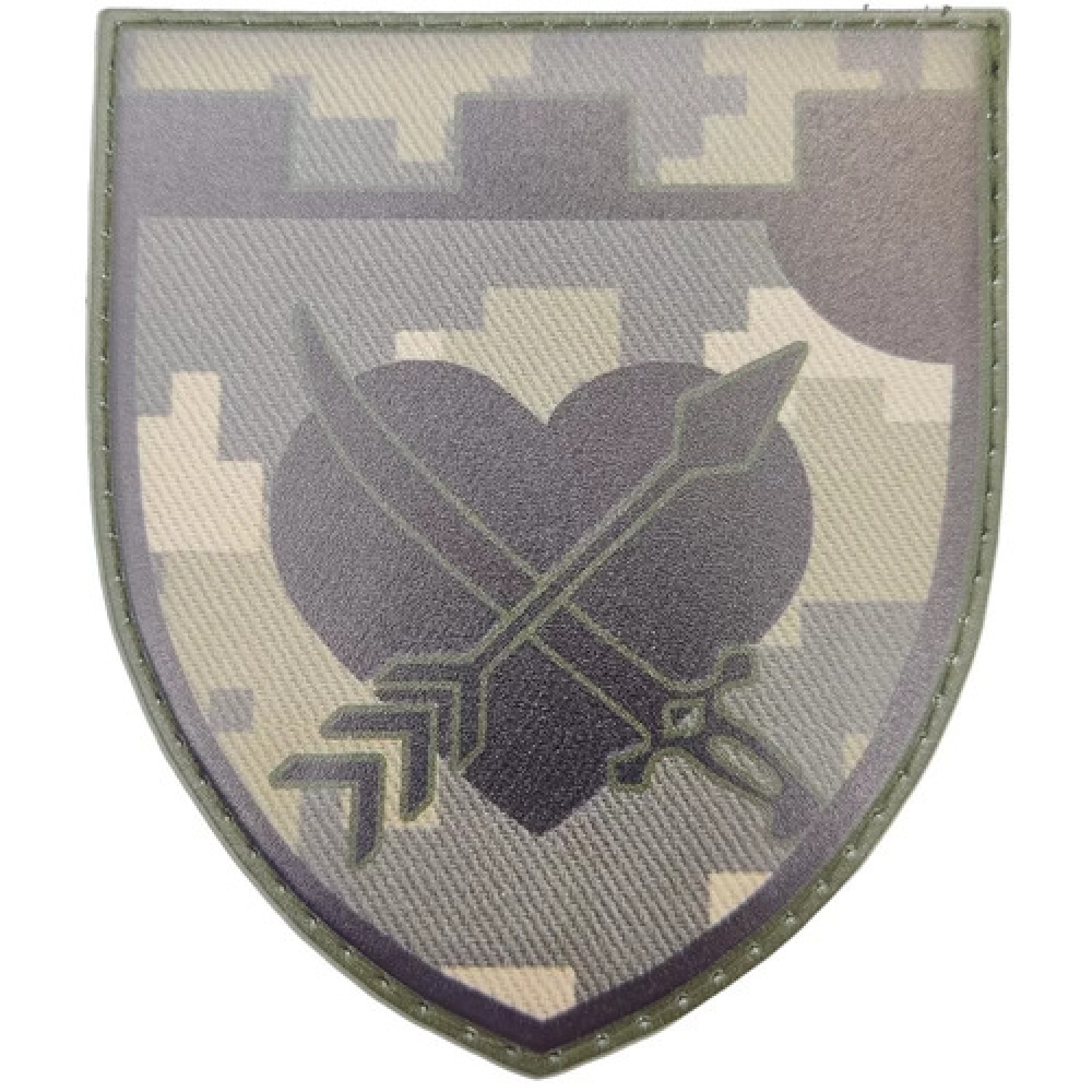 Шеврон ТрО 126 бригади ЗСУ Одеса піксель