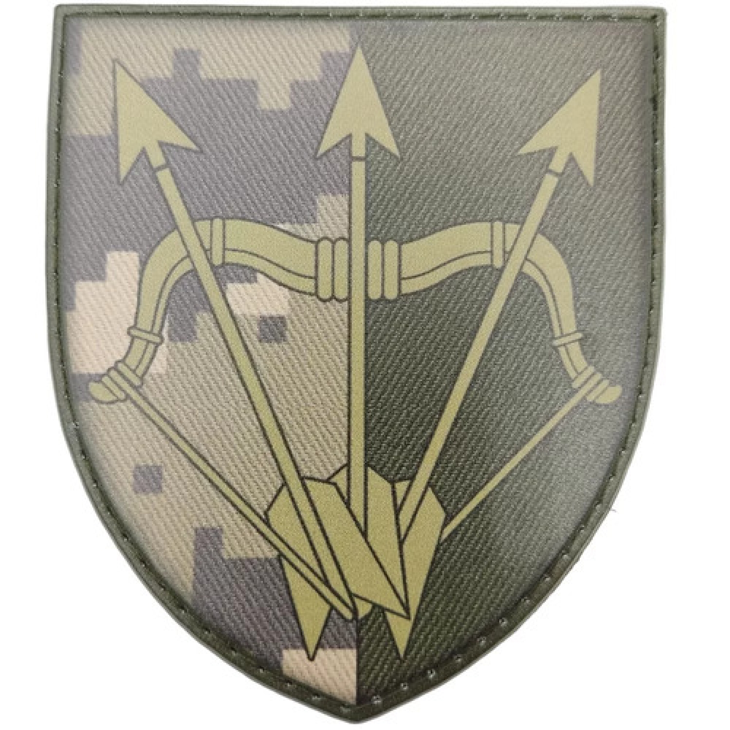 Шеврон ЗСУ 1129 зенітний ракетний полк ОК Північ піксель