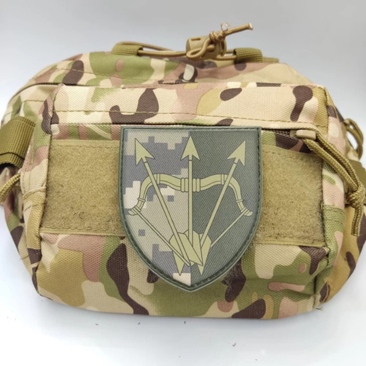 Шеврон ЗСУ 1129 зенітний ракетний полк ОК Північ піксель