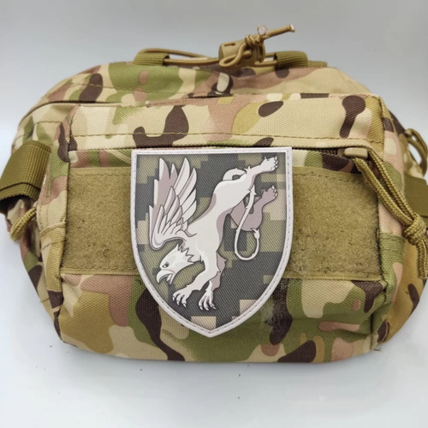 Шеврон ВСУ 204 бригада тактической авиации пиксель