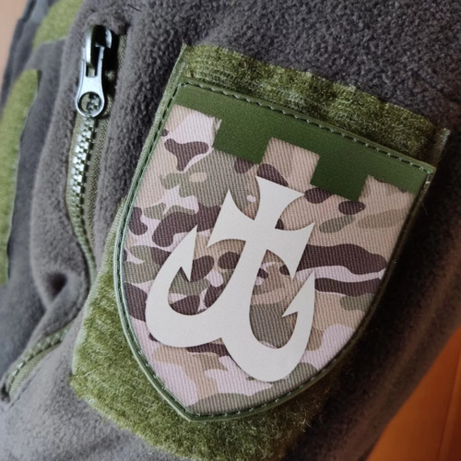 Шеврон ТрО 120 бригади ЗСУ Вінниця мультикам