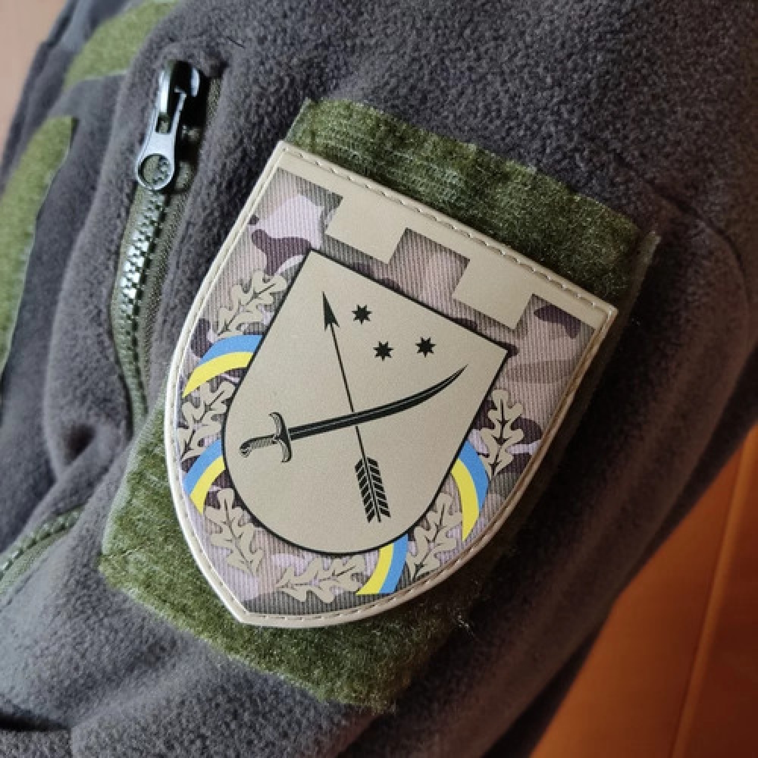 Шеврон ВСУ 128 отдельная бригада ТРО мультикам