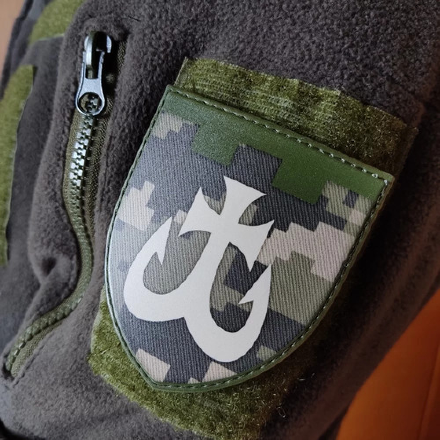 Шеврон ТрО 120 бригады ВСУ Винница пиксель