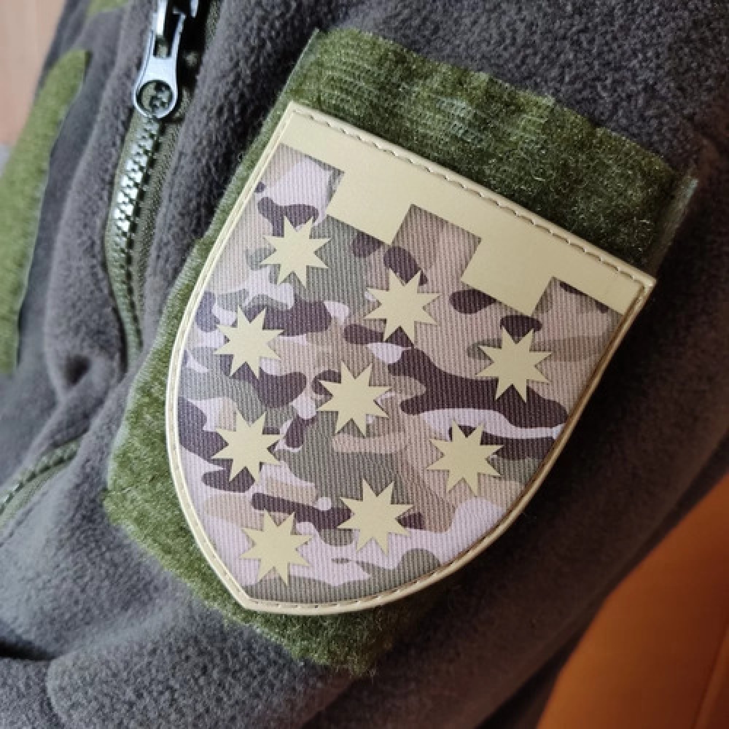 Шеврон ТрО 108 бригади ЗСУ Дніпро мультикам