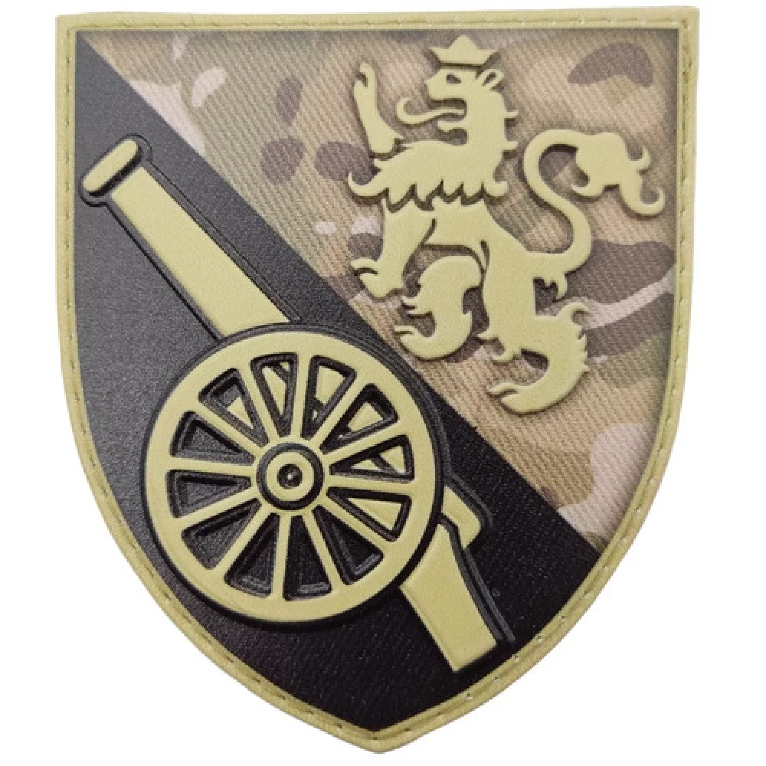 Шеврон ВСУ 45 ОАБр Железо – в сталь, народ – в нацию мультикам