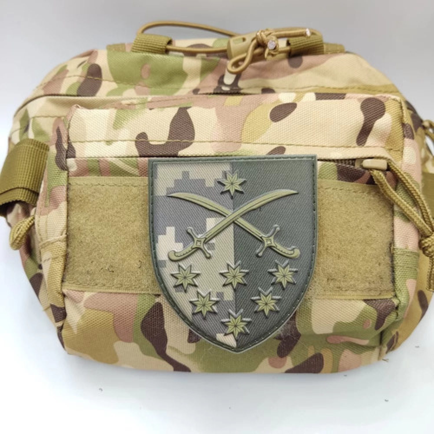 Шеврон ЗСУ 142 окрема піхотна бригада піксель (оновлений)