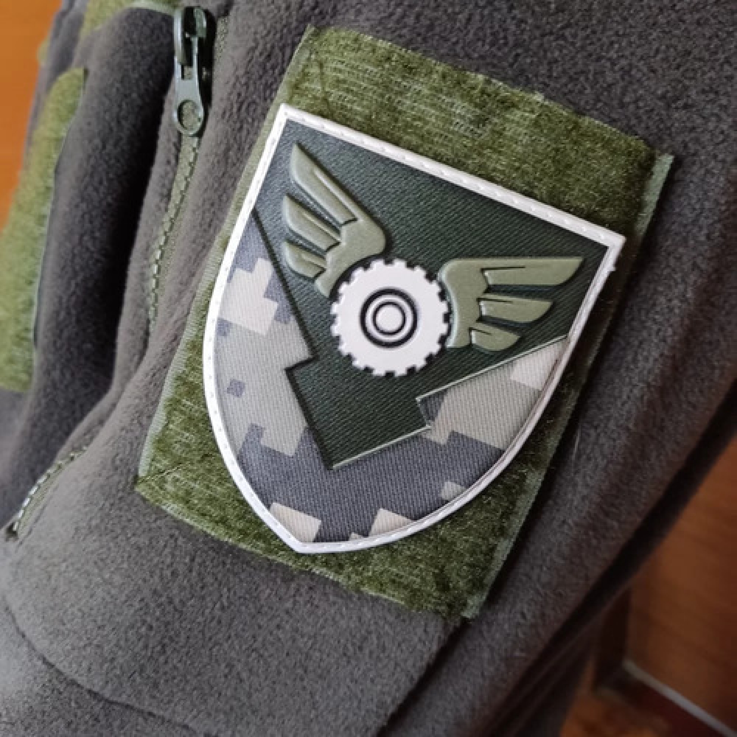 Шеврон ЗСУ 170 окремий батальйон логістики піксель