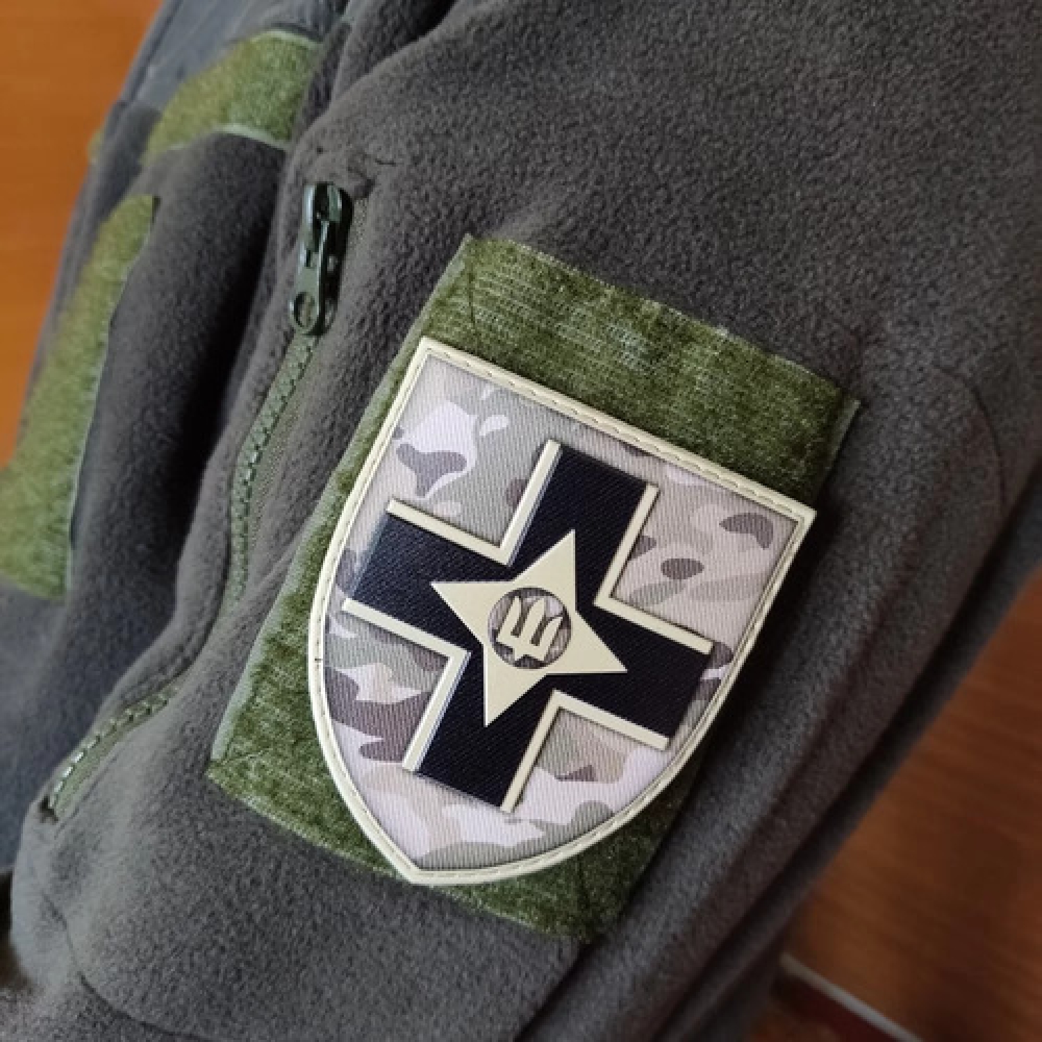 Нашивка ЗСУ 28 окрема механізована бригада ОК Південь мультикам