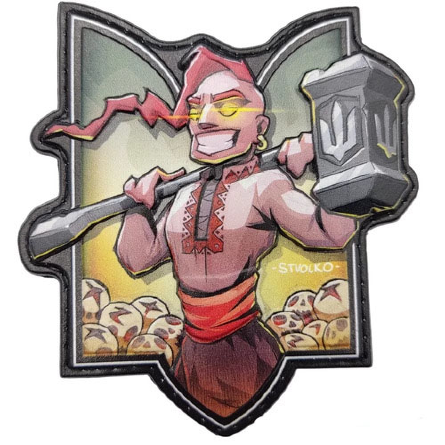 Шеврон серії Тризуб Молот