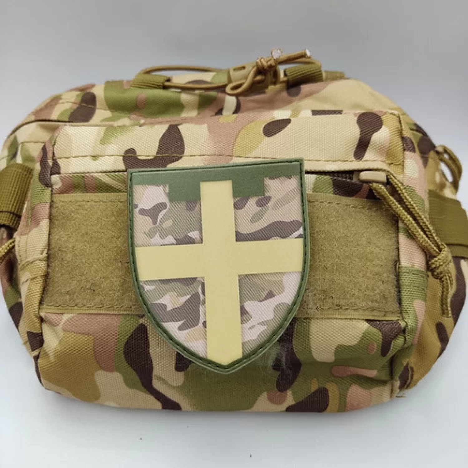 Нашивка ТрО 115 бригади ЗСУ Житомир мультикам