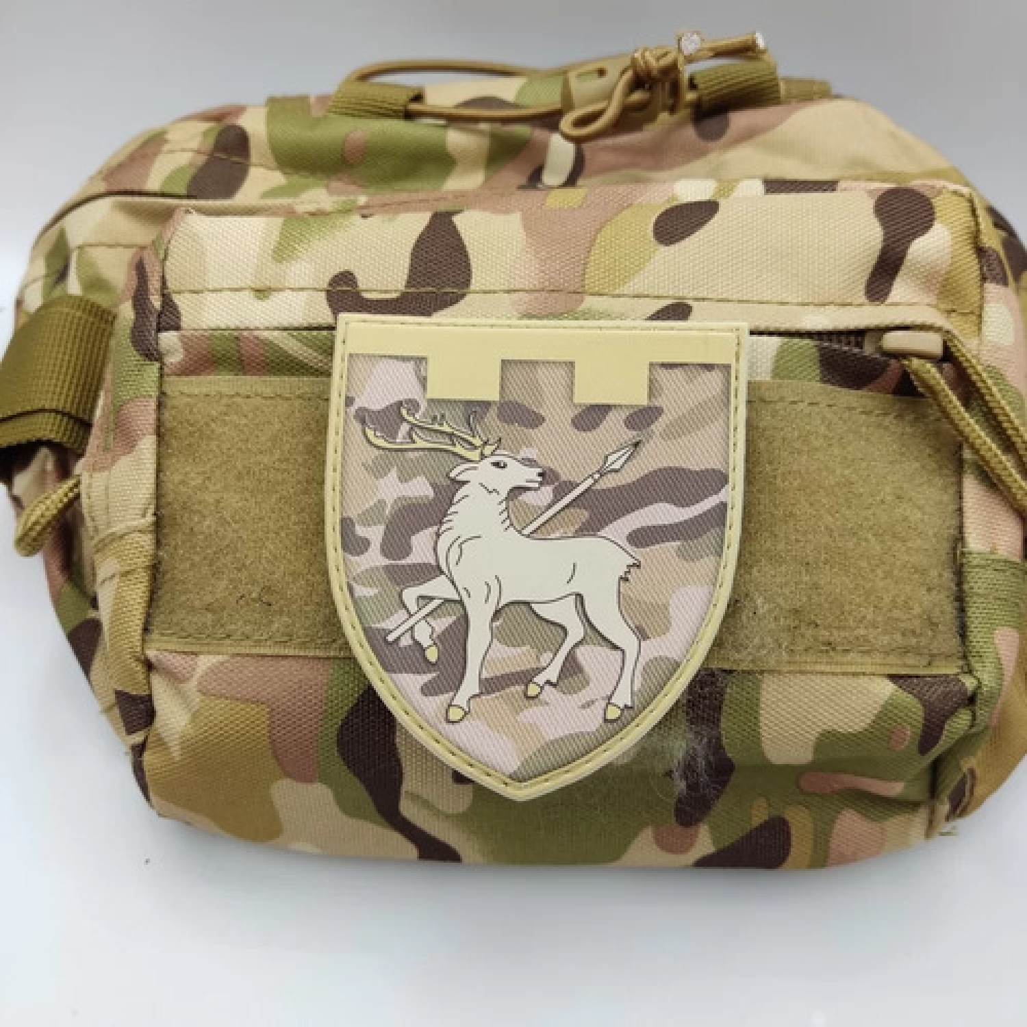 Шеврон ТрО 123 бригади ЗСУ Миколаїв мультикам