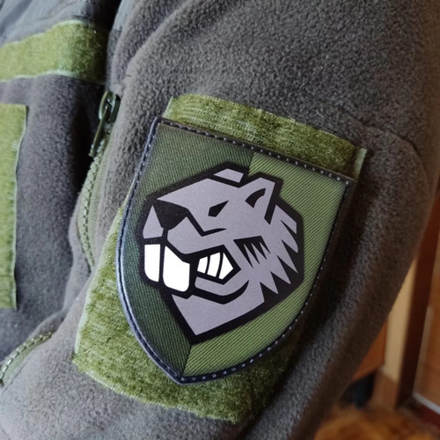 Шеврон ЗСУ 808 окремий полк підтримки олива