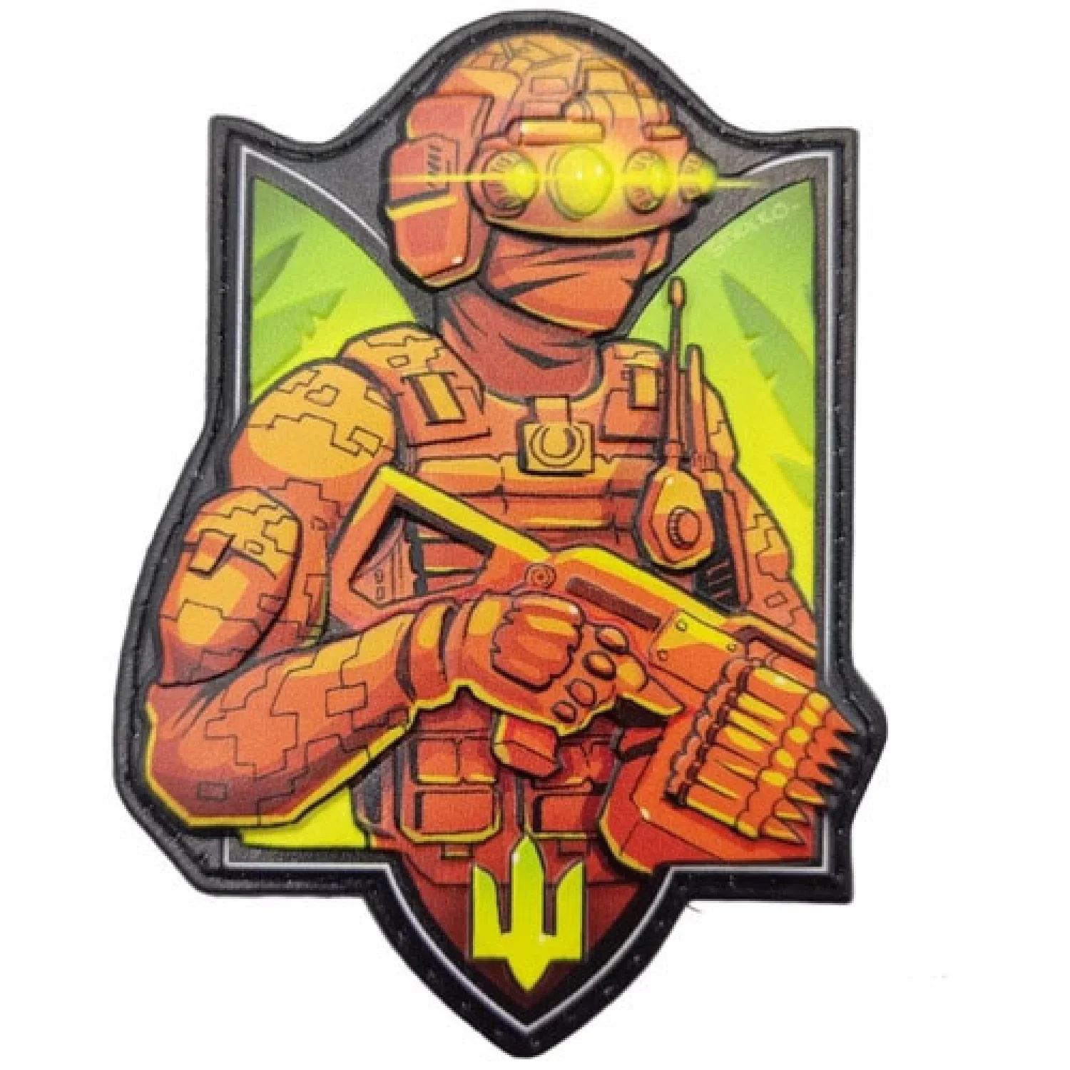 Шеврон серии Трезубец Зрение