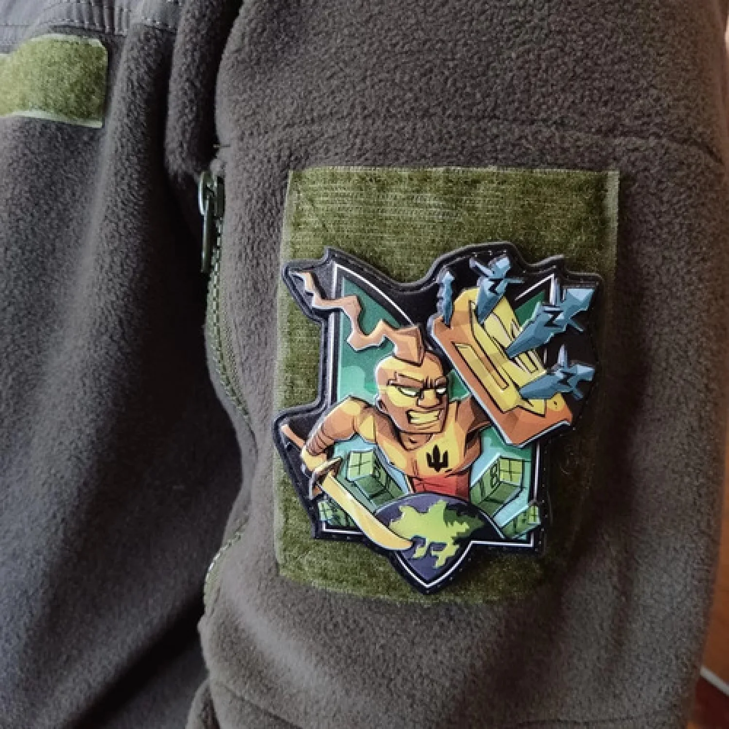 Шеврон серии Тризуб Щит