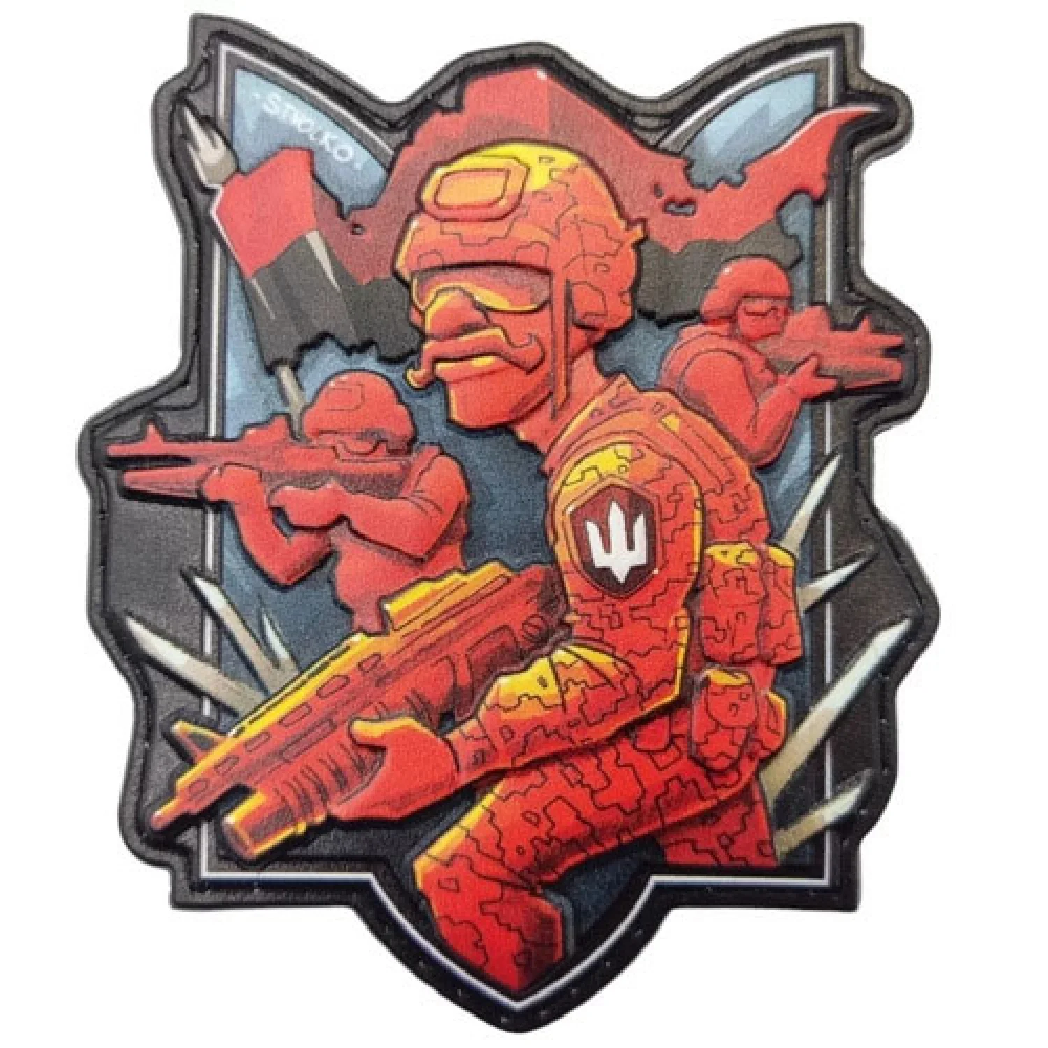 Шеврон серии Тризуб Вопреки