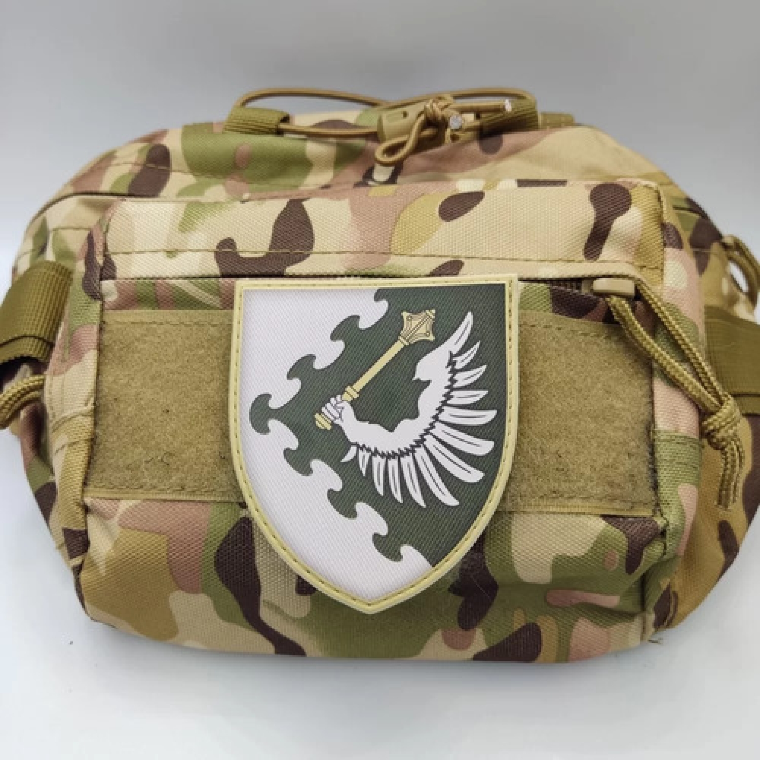 Шеврон ЗСУ Повітряне командування Захід олива