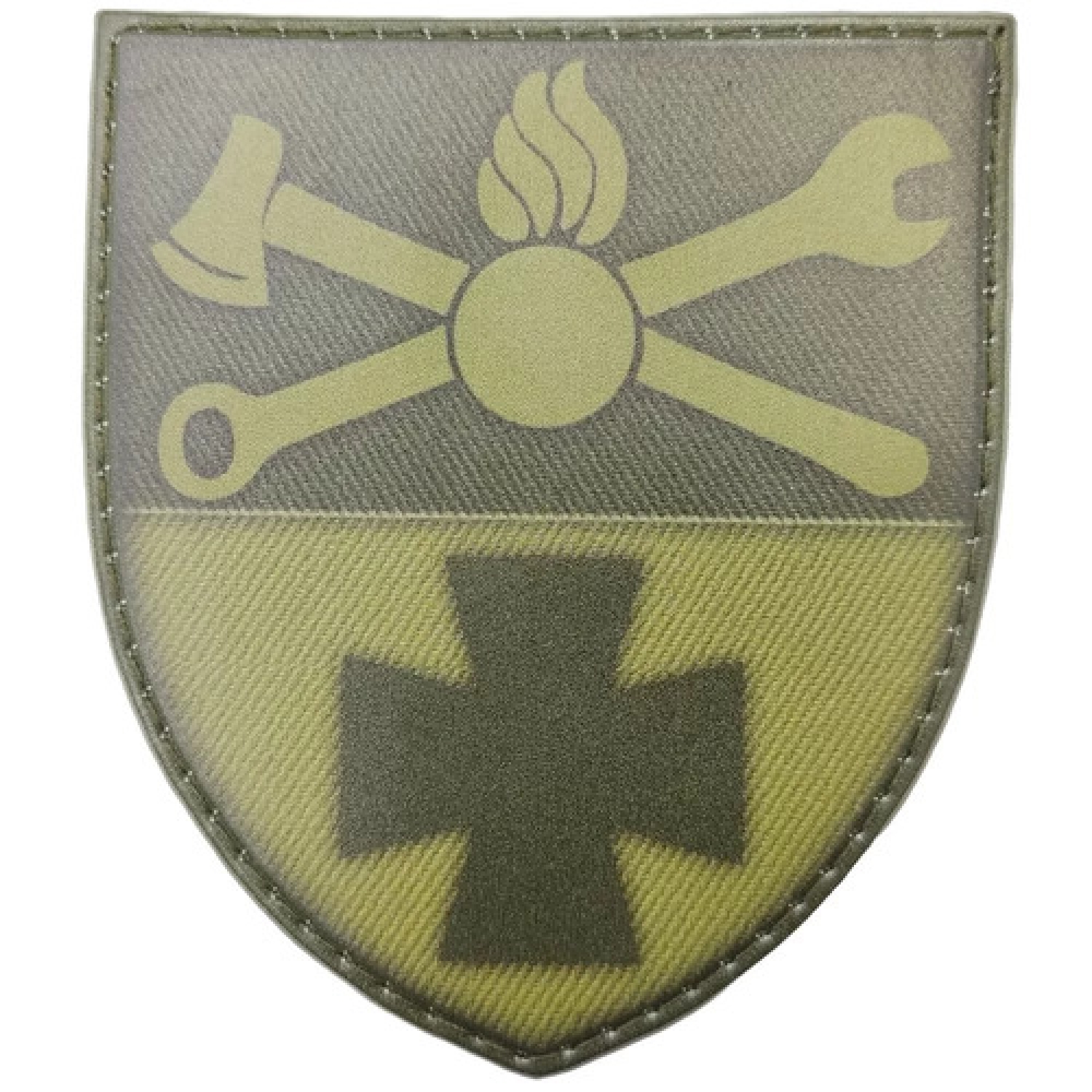 Шеврон ЗСУ інженерні війська олива