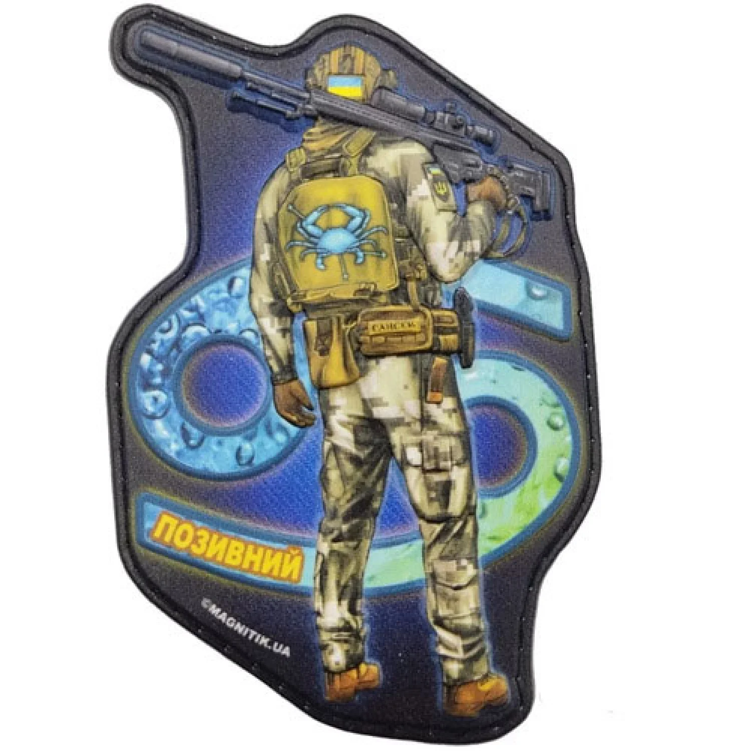 Нашивка серии Зодиак Рак с позывным