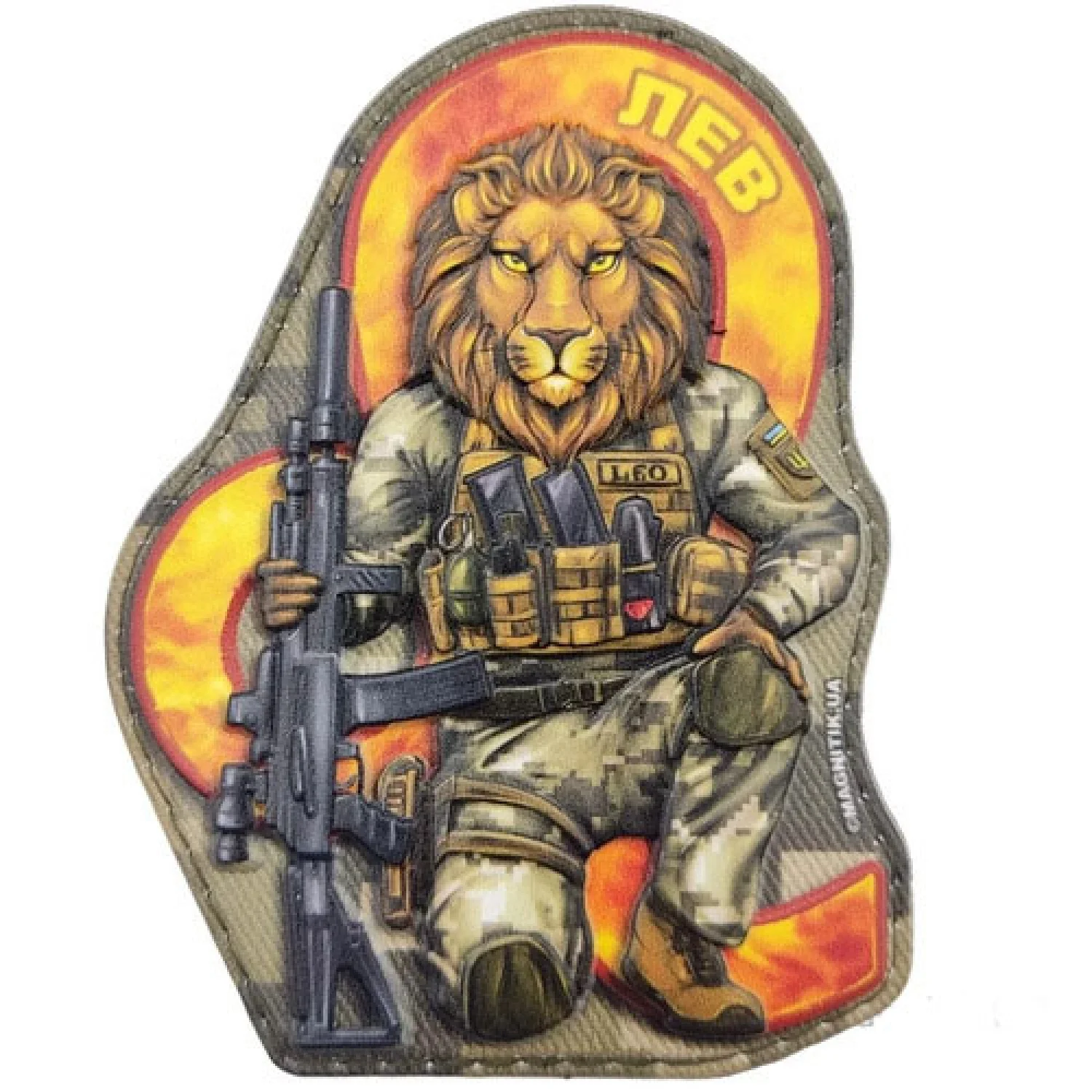 Шеврон серії Знаки зодіаку Лев