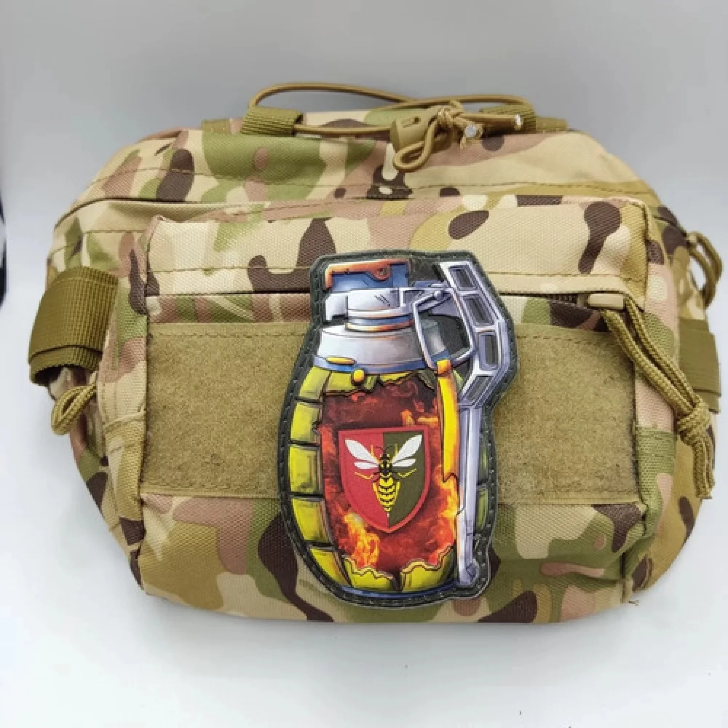 Шеврон граната 38 зенітний ракетний полк ОК Південь