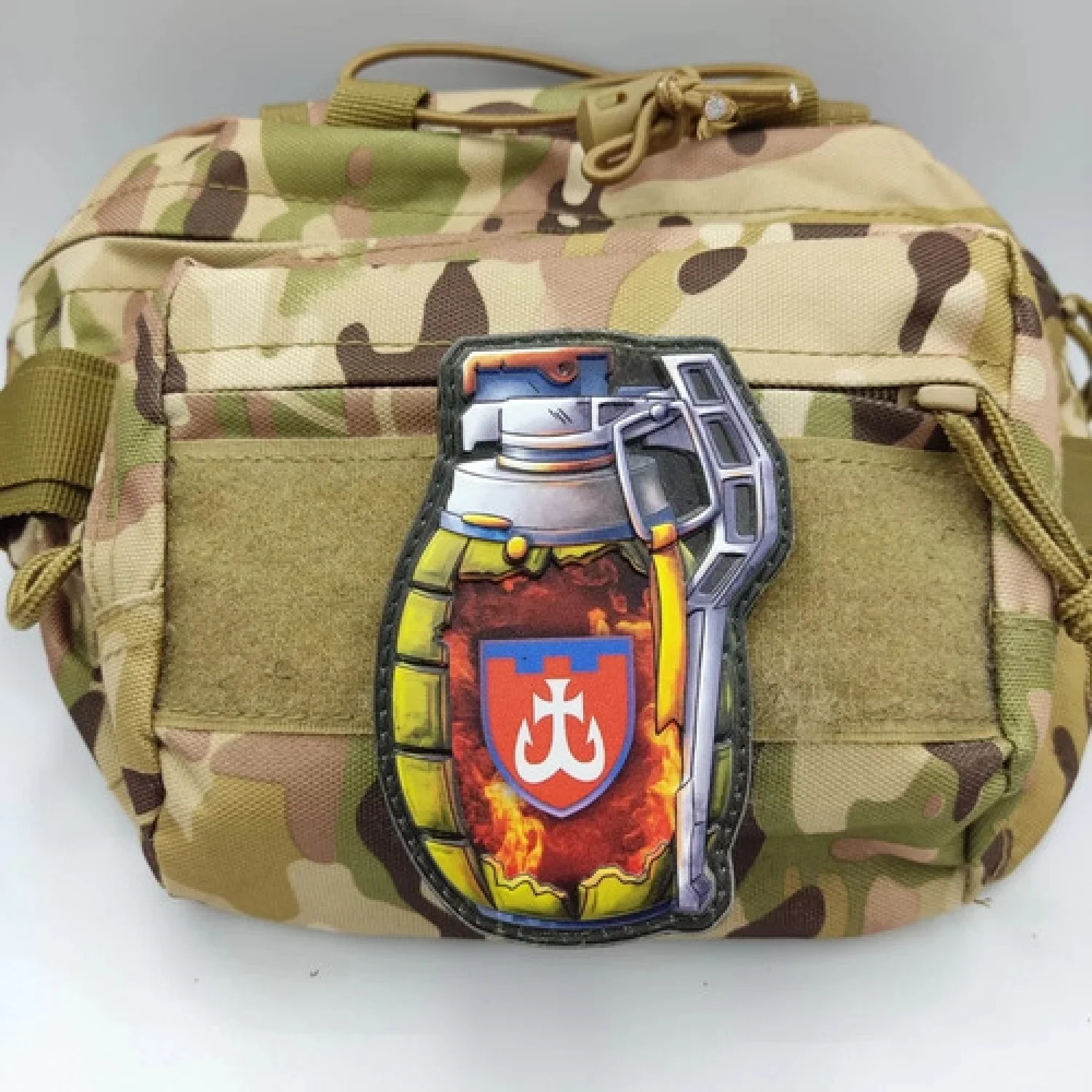 Шеврон граната ТрО 120 бригади ЗСУ Вінниця