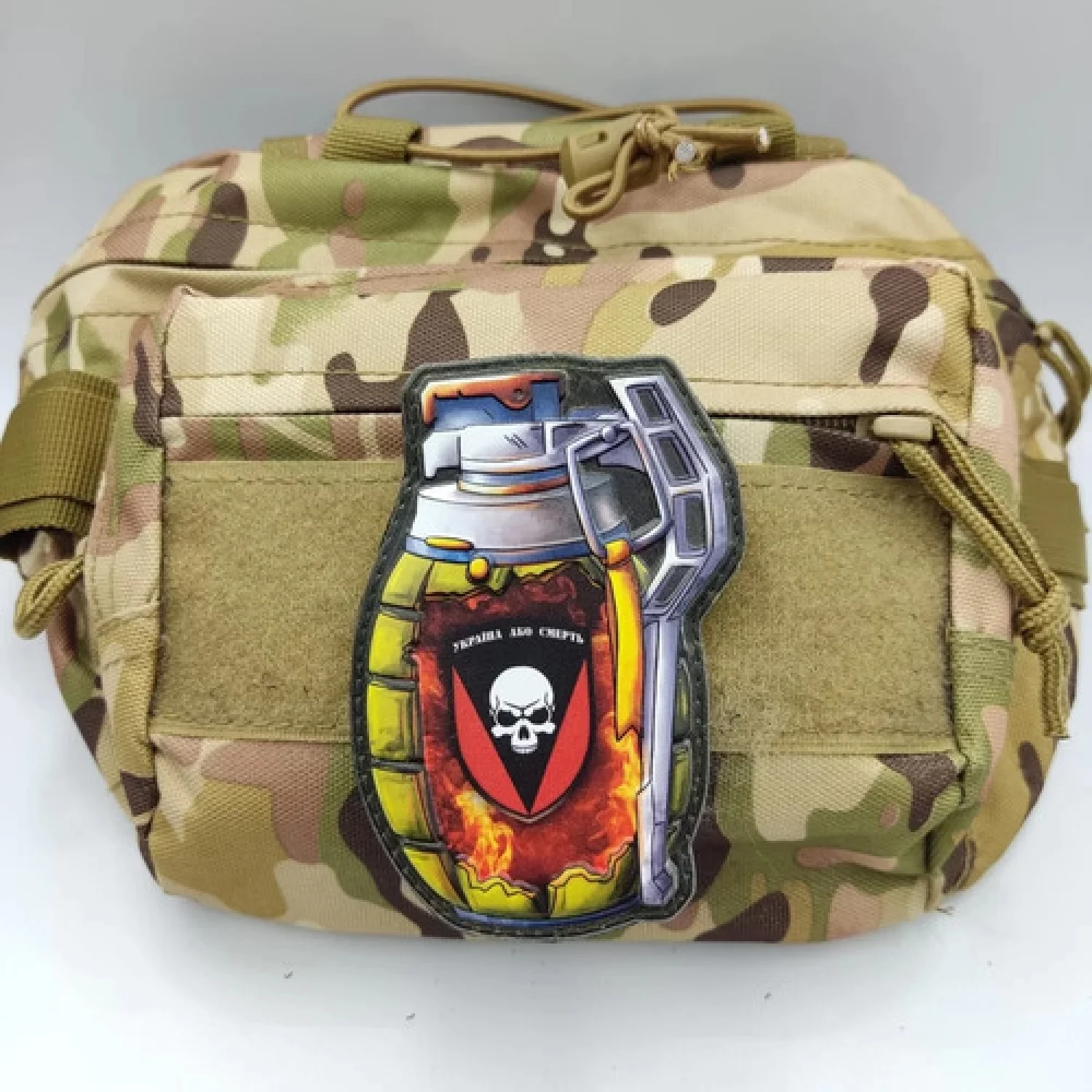 Шеврон граната 72 ОМБр Черных запорожцев Украина или смерть