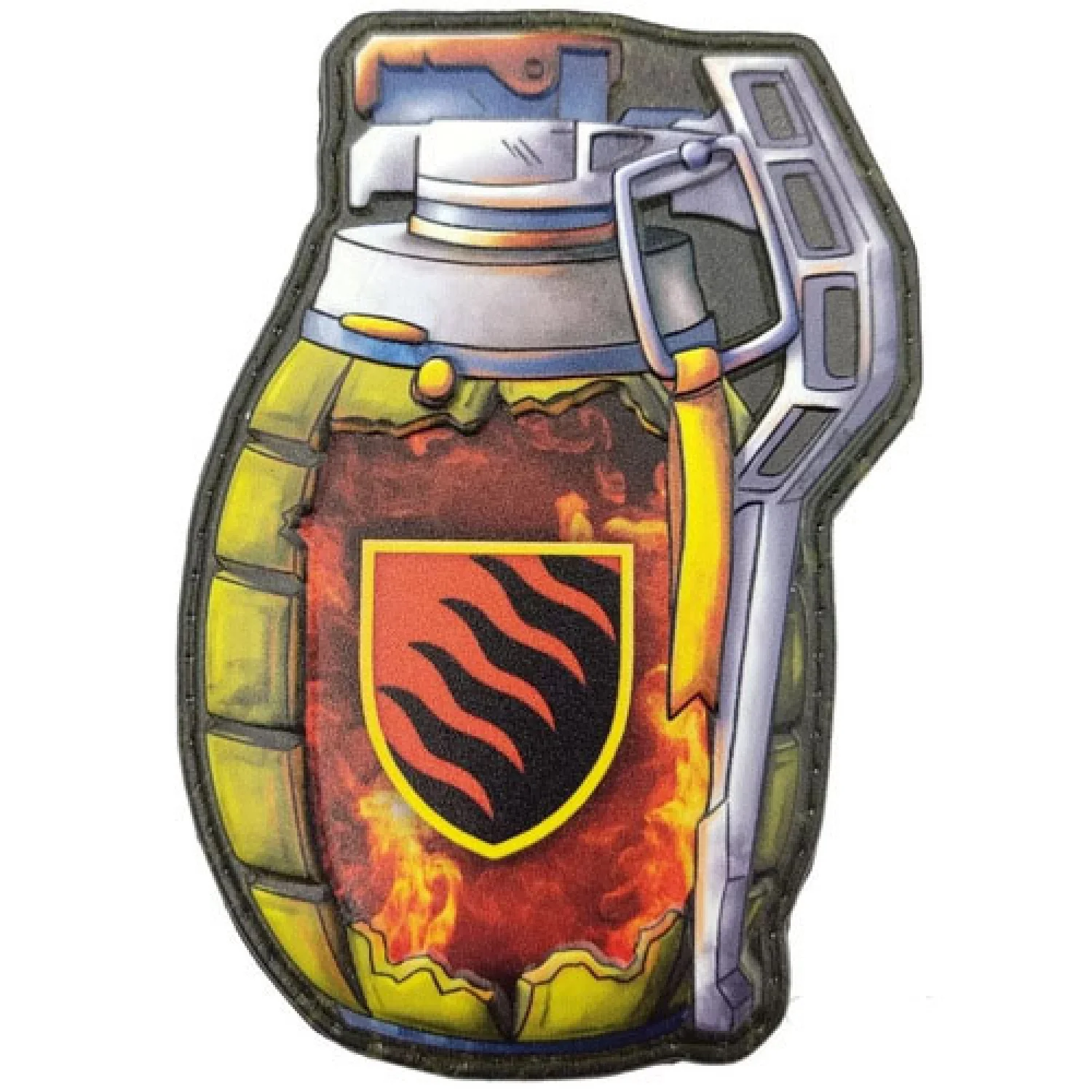 Шеврон граната 55 окрема артилерійська бригада ОК Схід