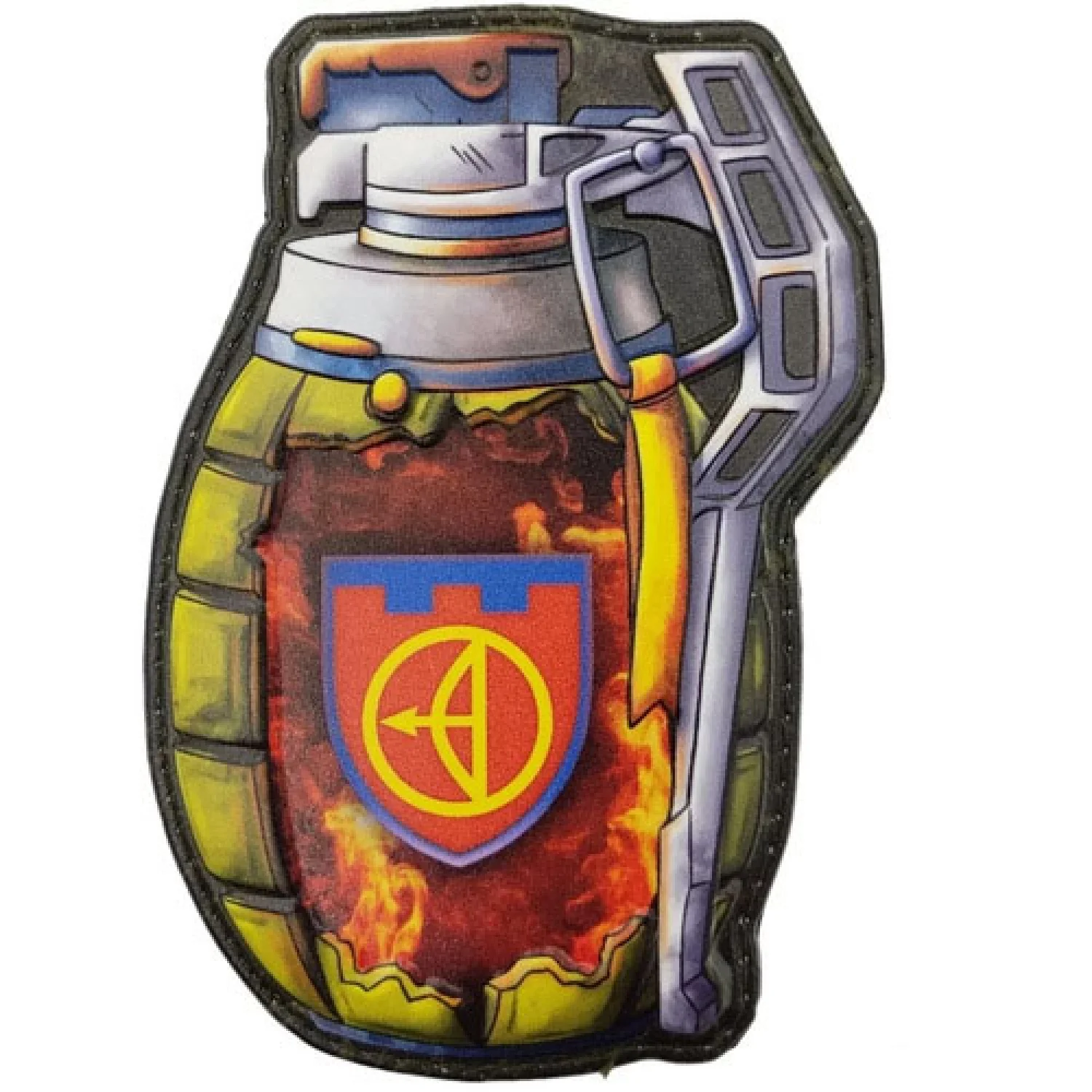 Шеврон граната ТрО 112 бригади ЗСУ Київ