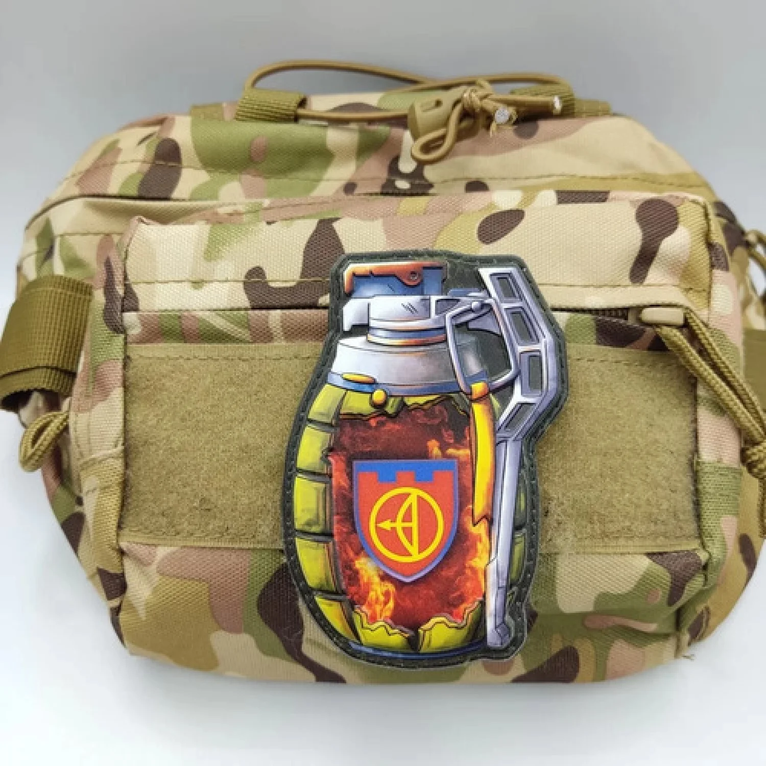 Шеврон граната ТрО 112 бригади ЗСУ Київ