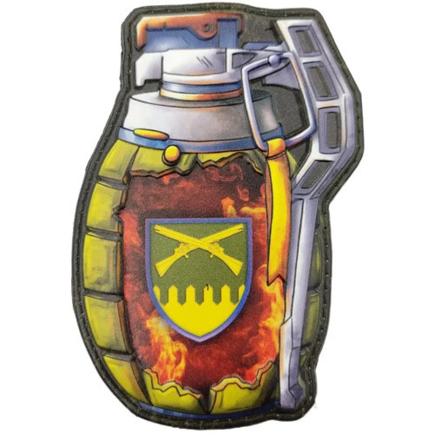 Шеврон граната 92 окрема механізована бригада ОК Схід