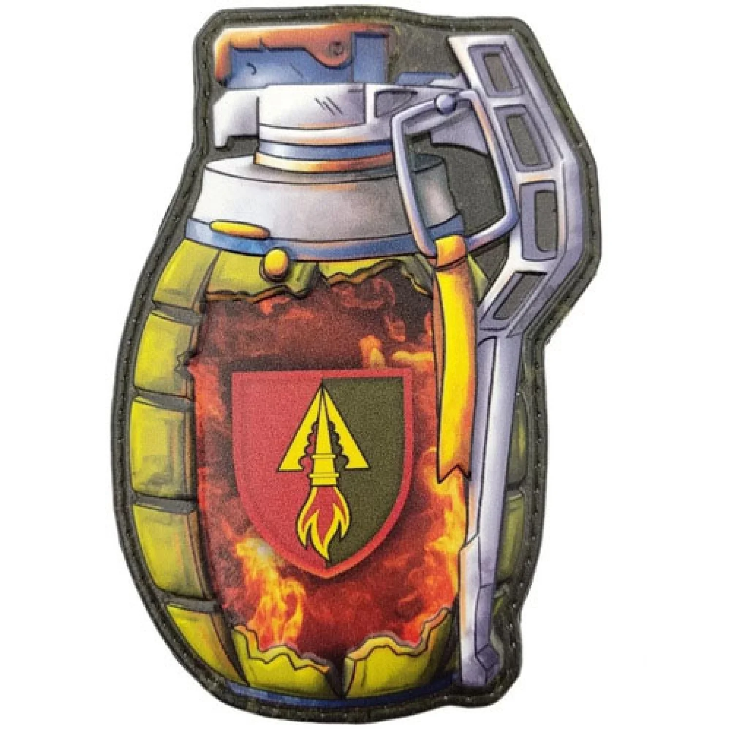 Шеврон граната 1039 ракетний зенітний полк ОК Схід