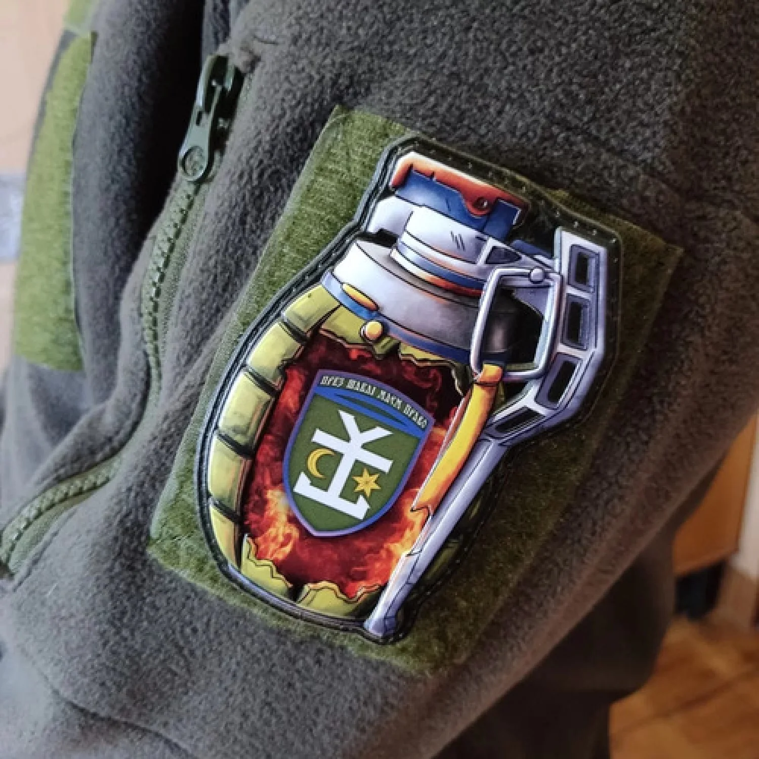 Шеврон граната 54 окрема механізована бригада