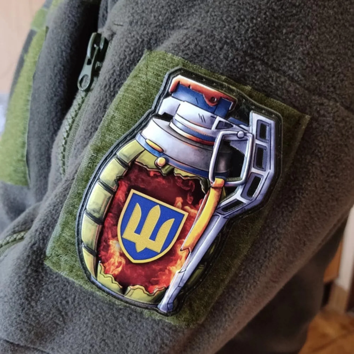 Нарукавний знак граната Апарат Головнокомандувача ЗСУ