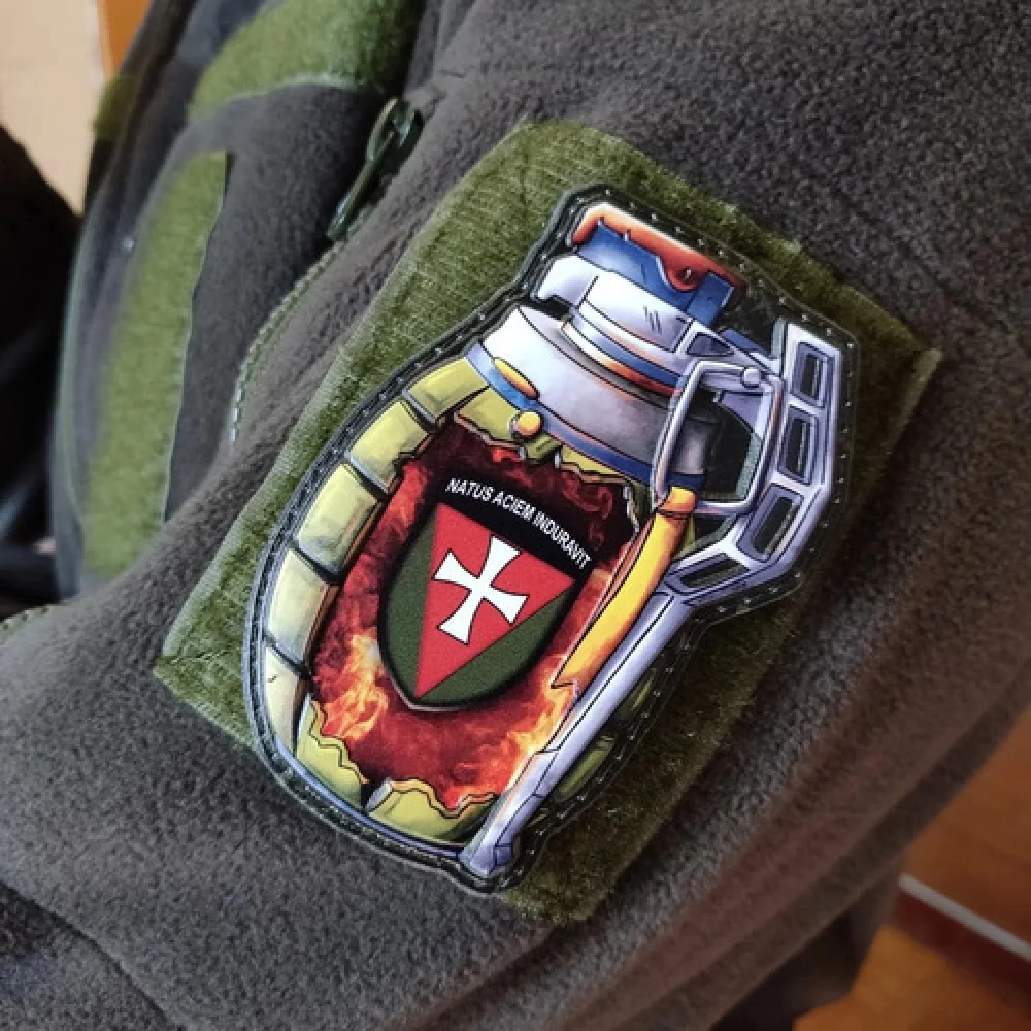 Шеврон граната 14 окрема механізована бригада