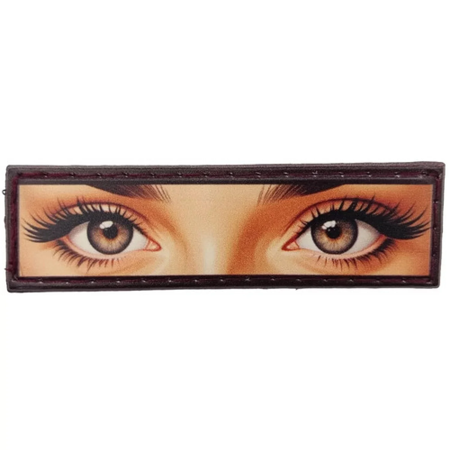 Шеврон сірі очі