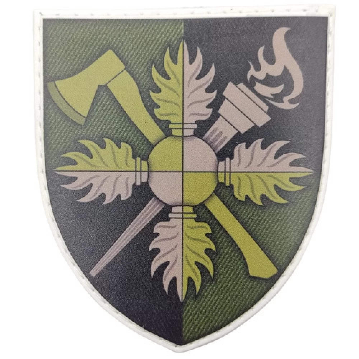 Шеврон ЗСУ 143 об'єднаний навчально-тренувальний центр олива