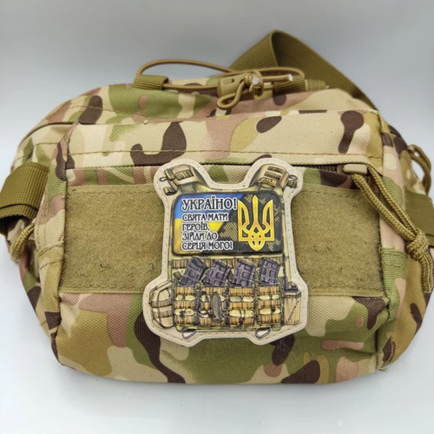 Шеврон Броник Украина! Святая мать героев