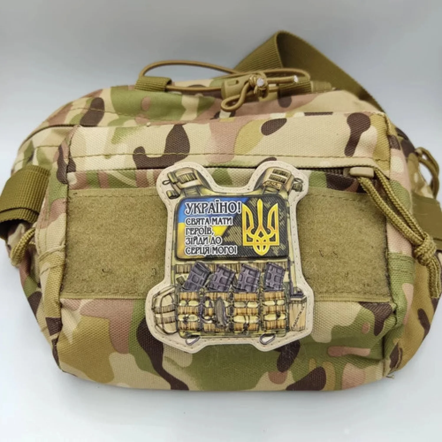 Шеврон Броник Украина! Святая мать героев