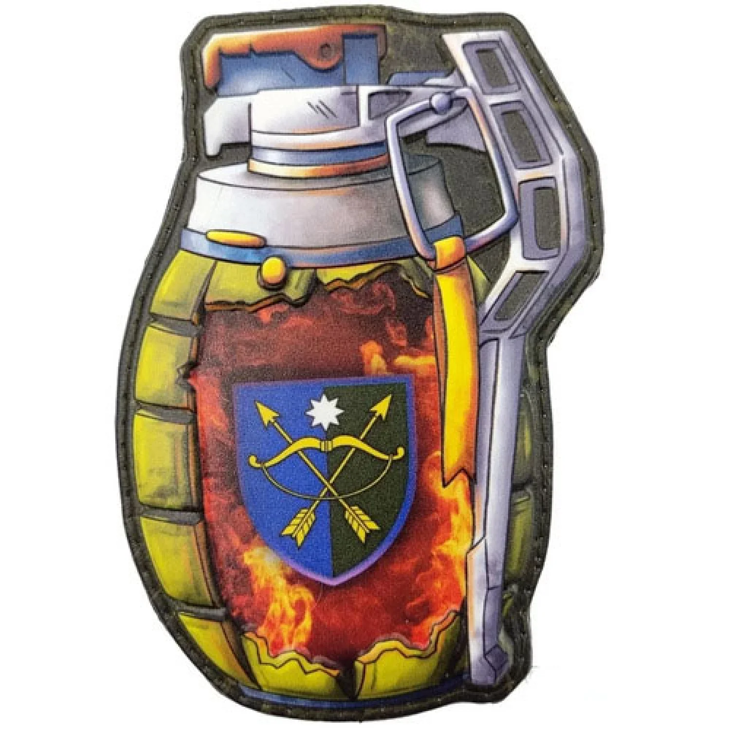 Шеврон граната 23 окрема механізована бригада