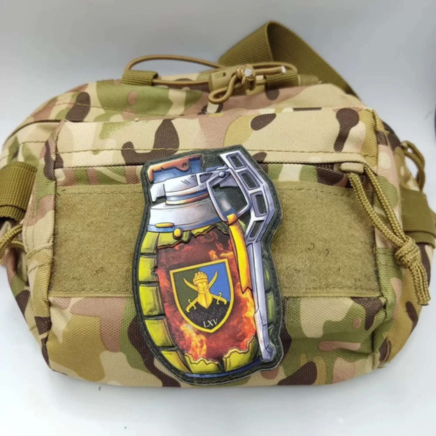 Шеврон граната 65 ОМБр