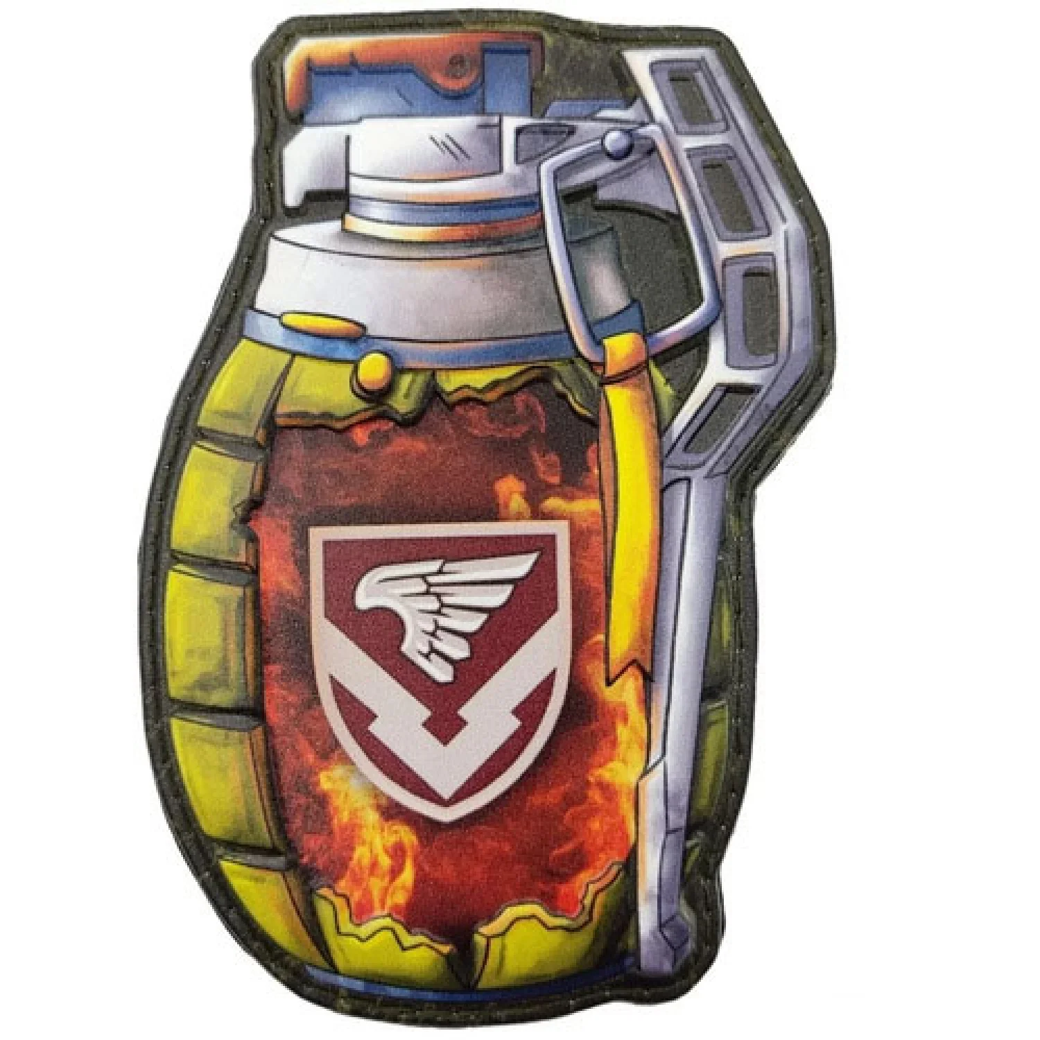 Шеврон граната 232 об’єднана база забезпечення