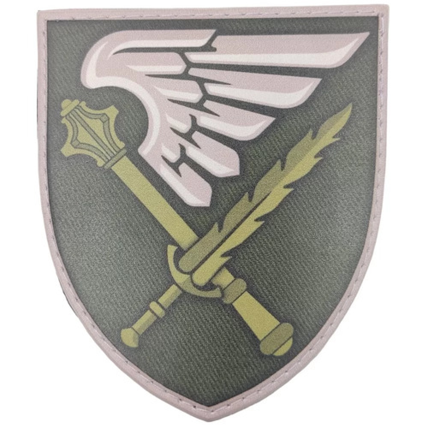 Шеврон ЗСУ 7 десантно-штурмовий корпус олива