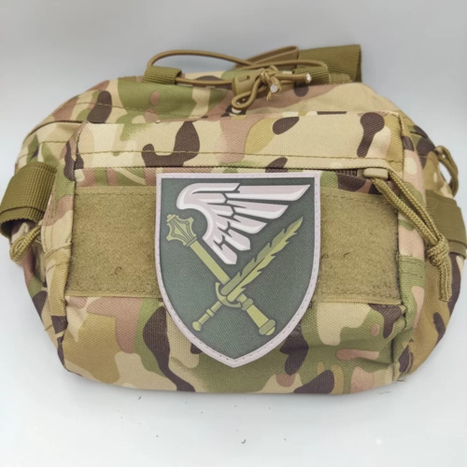 Шеврон ЗСУ 7 десантно-штурмовий корпус олива