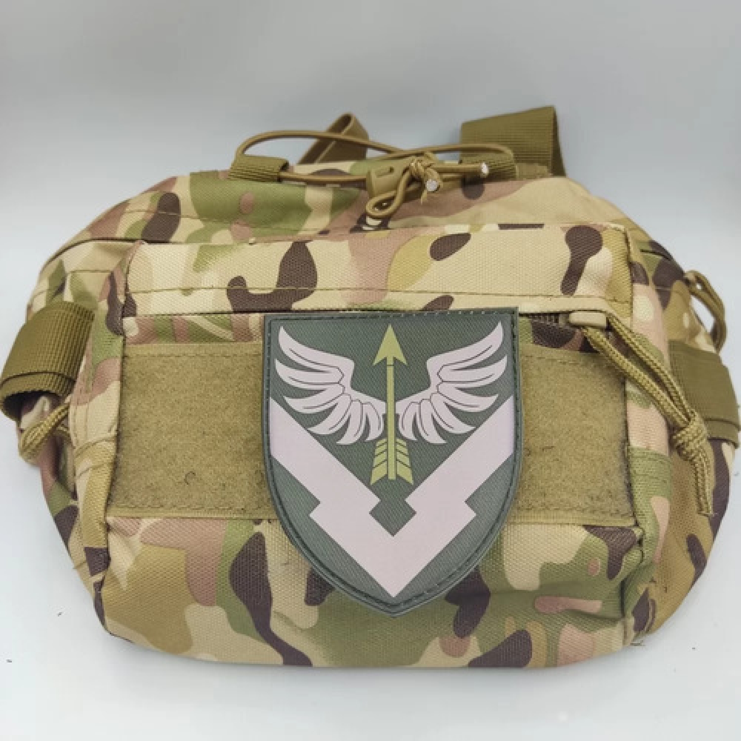 Шеврон ЗСУ 433 база зберігання озброєння і техніки олива